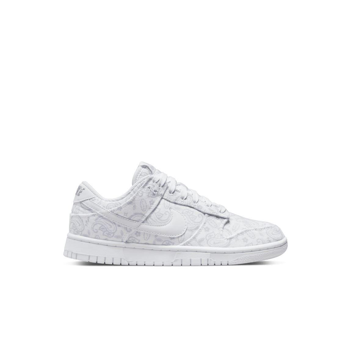 W NIKE DUNK LOW ESS-WHITE/GREY FOG-WHITE